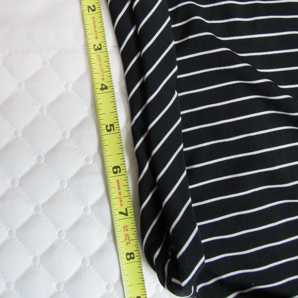 Kenneth Cole Reaction Black and White Striped Dress - Picture 7 of 9